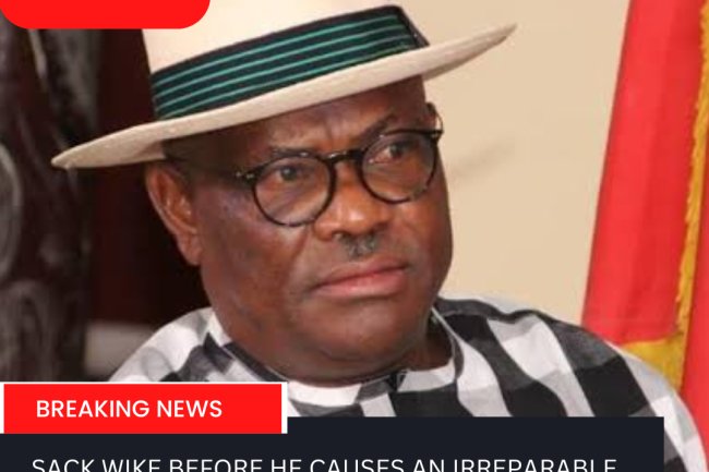 SACK WIKE TO AVOID IRREPARABLE LOSS IN RIVERS STATE_ ADP TO TINUBU.