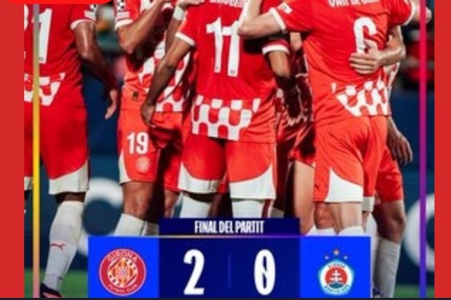 Girona registered their first Champions League victory