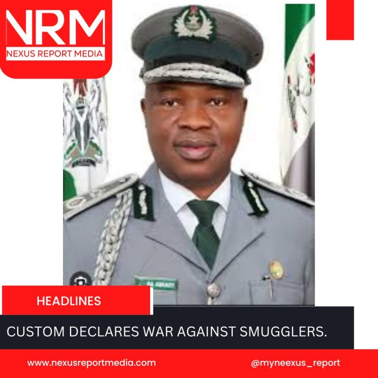 CUSTOM DECLARES WAR AGAINST SMUGGLERS.