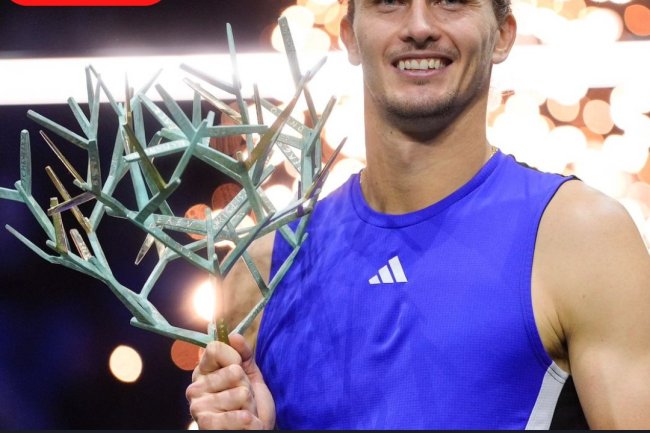 ZVEREV BEATS HUMBERT FOR FIRST PARIS MASTERS TITLE