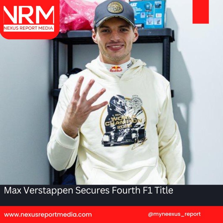 Max Verstappen Secures Fourth F1 Title