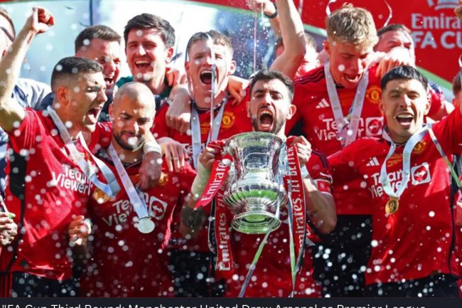 FA Cup Third Round: Manchester United Draw Arsenal as Premier League teams Enter Competition