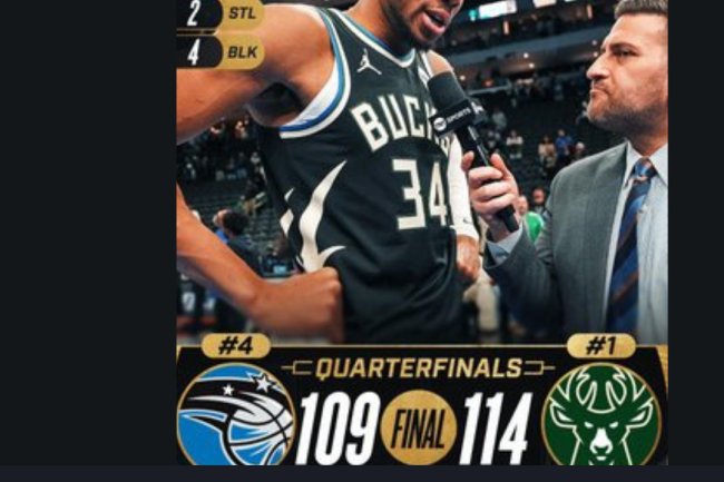 Giannis and Lillard Propel Bucks to NBA Cup Semifinals with Win Over Magic