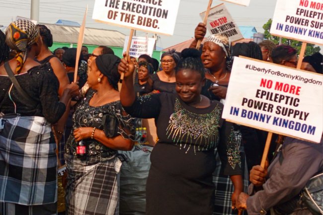 BONNY KINGDOM SUSPENDS PLANNED PROTEST, DEMANDS IMMEDIATE IMPLEMENTATION OF MOU's WITH MULTINATIONALS.