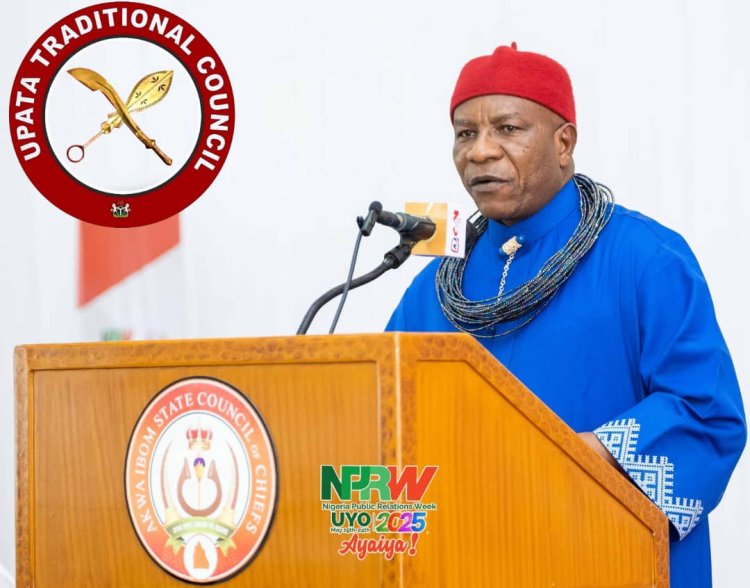 UPATA MONARCH URGE TRADITIONAL RULERS IN NIGERIA TO SPEARHEAD EFFORTS IN CURBING ANTI-SOCIAL BEHAVIORS IN COMMUNITIES.