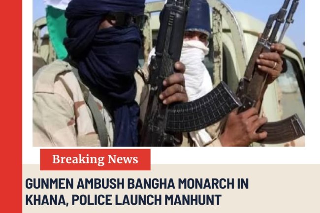 Gunmen Ambush Banana Monarch in Khana, Police Launch Manhunt