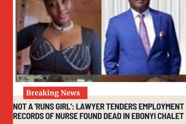 Family clears name of late Nurse, debunks malicious rumors.