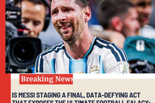 How advanced data proves Lionel Messi defies football logic.